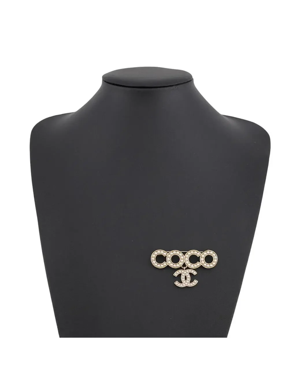 Chanel Cc Logo Brooch Metal #343190C88B